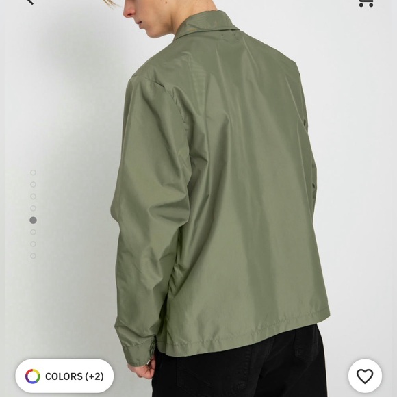 NWT - Brixton Men’s Utopia Vintage Nylon Jacket - Size XL - Picture 3 of 12